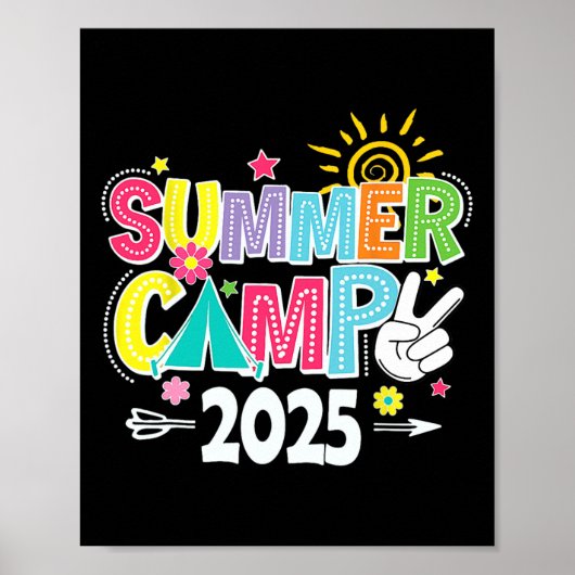 2025 サマーキャンプ 2025 夏休み マッチング ファミリー ポスター (正面)