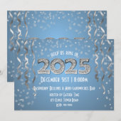 2025 ダイヤモンド 新年 招待状 (正面/裏面)