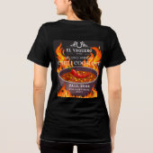 2025 チリ料理コンテスト Tシャツ 女性用 (裏面)