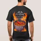 2025 チリ・クックオフ Tシャツ (裏面)