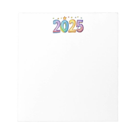2025 ノートパッド (正面)