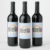 "2025 ワインラベル (ボトル)