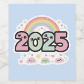 "2025 ワインラベル (シングルラベル)