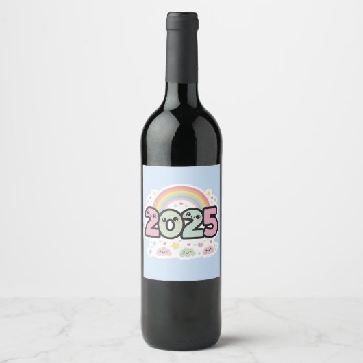 "2025 ワインラベル (正面)