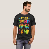 2025 夏キャンプ 2025 夏休み マッチング ファミリー Tシャツ (正面フル)