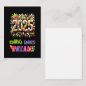 2025 新たな夢とともに ノートカード (正面/裏面)