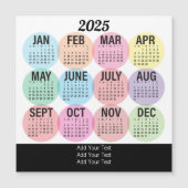 2025 – 月カラフル数 (正面)