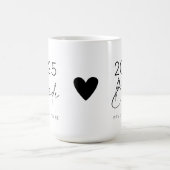 2025 花嫁予定の結婚前お披露目パーティー コーヒーマグカップ (中央)