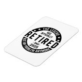 2025 退職したNot My Problem – 退職 マグネット (左側)