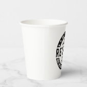 2025 退職したNot My Problem – 退職 紙コップ (右)