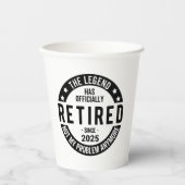 2025 退職したNot My Problem – 退職 紙コップ (正面)