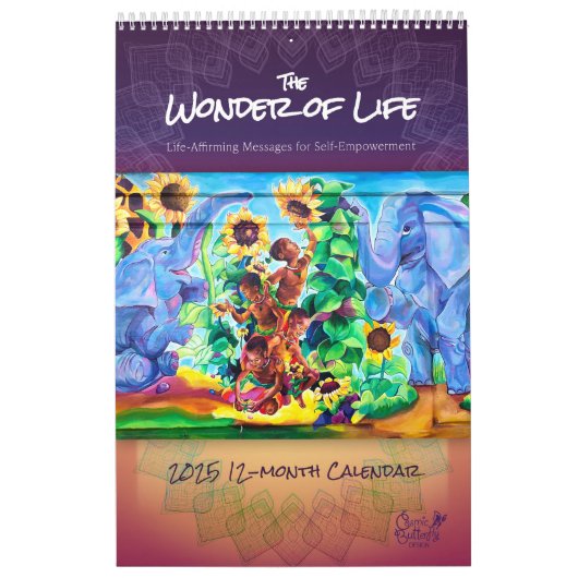 2025 12か月カレンダー カレンダー (カバー)