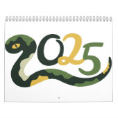 「2025 12か月カレンダ – スタイリッシュおよび機能 カレンダー (カバー)