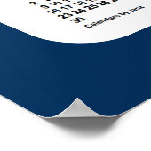 2025-2026ジャンツによる交番ブルースクールカレンダー ポスター (角)