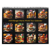 2025/2026バーガーマニアワールドツアー カレンダー (カバー)
