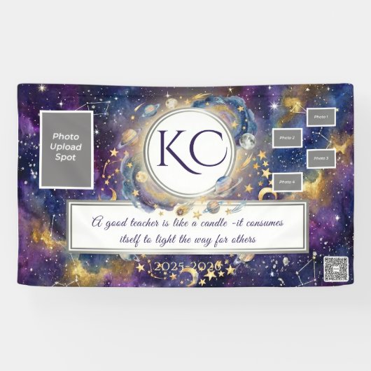 2025-2026 Galaxy Teacher Appreciation Banner 横断幕 (横)