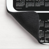 2025-2027白ネオン3年カレンダーby Janz マウスパッド (コーナー)