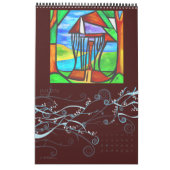 2025 (202x)ファンタブルシュテフのアート カレンダー (1月 2026)