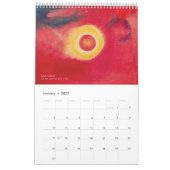 2025-26カレンダー – 宇宙画 カレンダー (1月 2027)