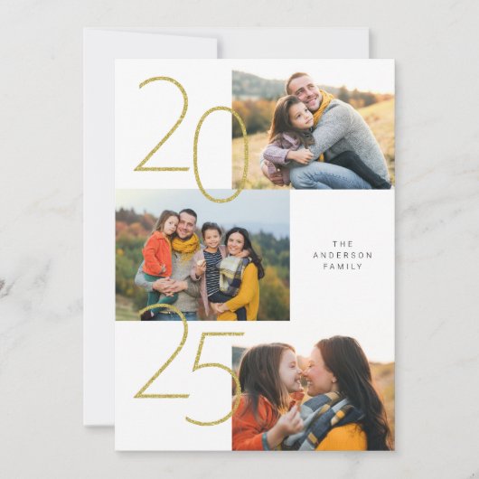 2025 4イメージホリデーカード シーズンカード (正面)