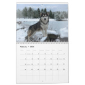 2025 Alaskan Malamute Club of Americaカレンダー カレンダー (2月 2026)