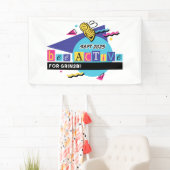 2025 Bee Active for GRIN2B banner 横断幕 (インサイチュ)