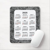 2025 Black Art Holiday Calendar by Janz マウスパッド (マウス)