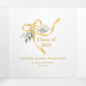 2025 Bow大学院の写数々の真 三つ折り案内状 (内部中)