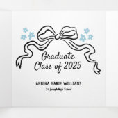 2025 Bow大学院の写数々の真 三つ折り案内状 (内部中)