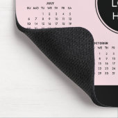 2025 Business Calendar Mouse Pad マウスパッド (コーナー)
