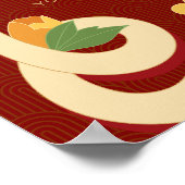 2025 Calendar Snake Chinese New Year ポスター (角)