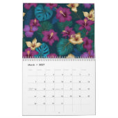 2025 Calendar tropical カレンダー (3月 2027)