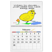 2025 Calender - インスパイアs, やる気を起こさせる カレンダー (2月 2027)