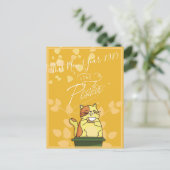 2025 Catカレンダーはがき ポストカード (スタンド正面)