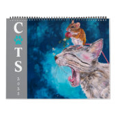 2025 Cat Artist Series Calendar second version カレンダー (カバー)