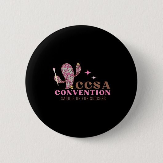 2025 Ccsa Convention 缶バッジ (正面)
