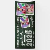 2025 Chalkboard Sketch 3写真卒業パーティー 横断幕 (縦)