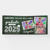 2025 Chalkboard Sketch 3写真卒業パーティー 横断幕 (横)