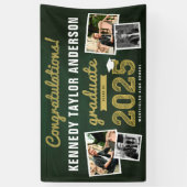 2025 Chalkboard Sketch 4写真卒業パーティー 横断幕 (縦)