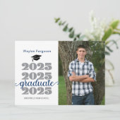 2025 Christian Blue卒業写真の発表 案内状 (スタンド正面)