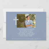 2025 Christian Blue卒業写真の発表 案内状 (裏面)