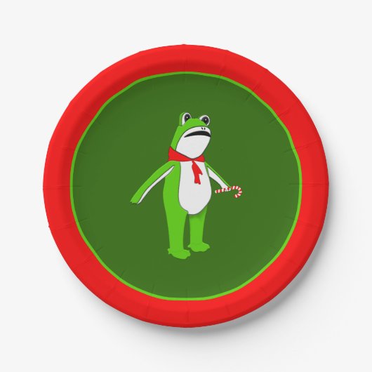 2025 Christmas Holiday Party ペーパープレート (正面)