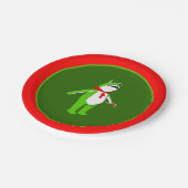 2025 Christmas Holiday Party ペーパープレート (アングル)