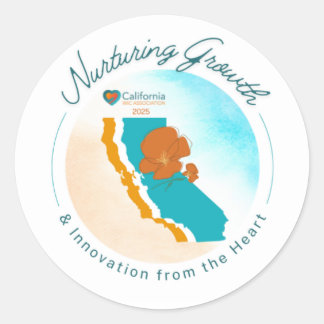 2025 CWA年次会議ステッカー ラウンドシール