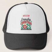 2025 Family Name Christmas Designs キャップ (正面)