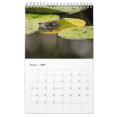 2025 Frog One Pageウォールカレンダー カレンダー (3月 2027)