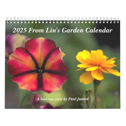 2025 From Lin's Garden Calendar カレンダー (カバー)
