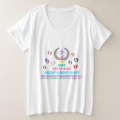 2025 Great-Great-Aunt (G2) Commemorative プラスサイズTシャツ (デザイン正面)