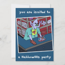 2025 HaLLowEEn party invitation by dalDesignNZ 招待状