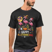 2025 Happy Halloween Thanksgiving Christmas Funny  Tシャツ (正面)